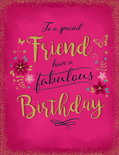 Picture of SPECIAL FRIEND BIRTHDAY CARD